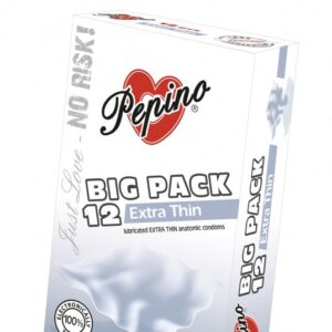 Kondómy Pepino - Extra Thin - Big Pack 12ks