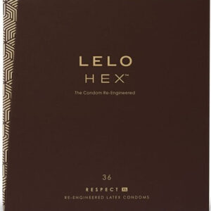 LELO Hex Respect – XL kondómy (36 ks)