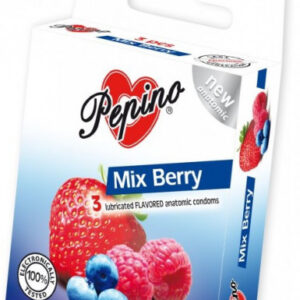 Pepino Mix Berry – ochutené kondómy (3 ks)