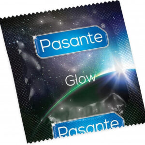 Pasante Glow – svietiaci kondóm (1 ks)