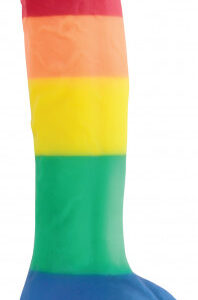 Dildo s prísavkou Rainbow Lust (24