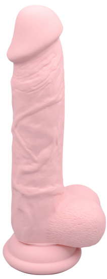 Silikónové dildo Median (20 cm) + darček Toycleaner 75 ml