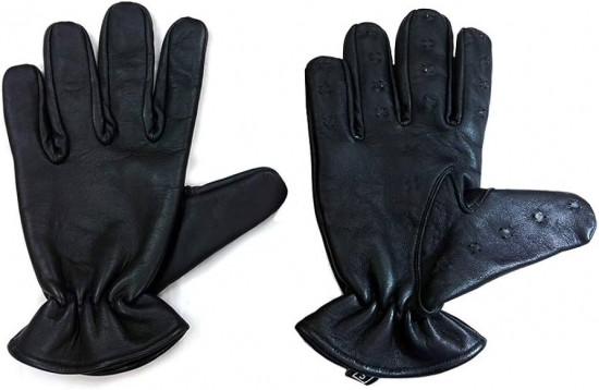 Kožené rukavice s kovovými hrotmi Vampire Gloves