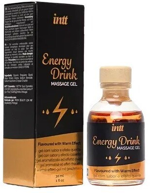 Zbozkávateľný masážny gél Amazon Energy (30 ml)